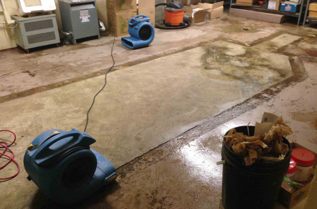 water damage restoration